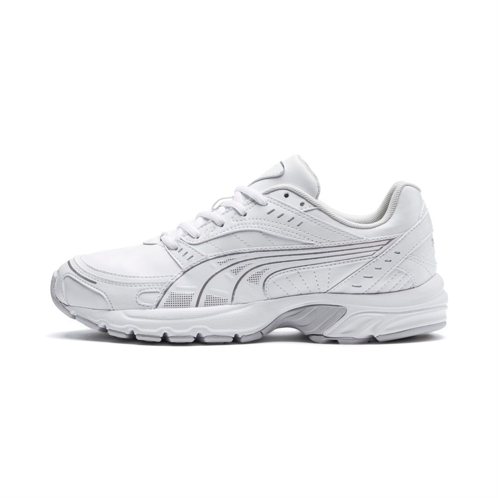 Puma Axis SL Férfi Sportcipő - Fehér/Szürke ( Hungary - BMYIR1785 )